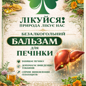 Безалкогольний бальзам для печінки
