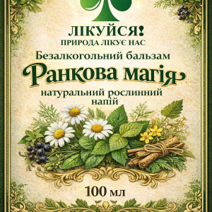 Безалкогольний бальзам Ранкова магія