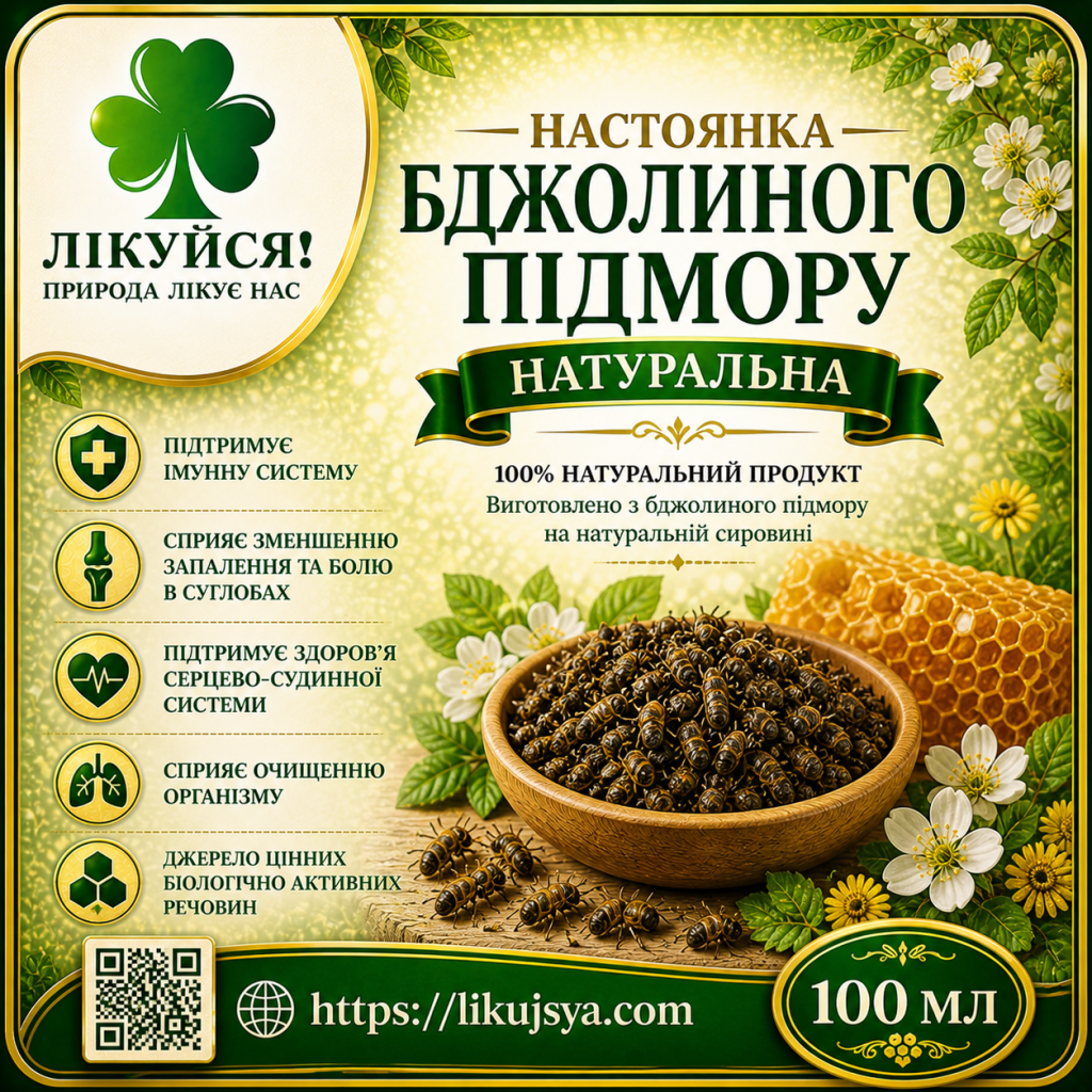 Настоянка бджолиного підмору